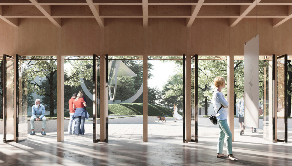 Проект архитектурного бюро SHOVK и студии Kotsiuba  на обустройство общественного пространства в Виннице