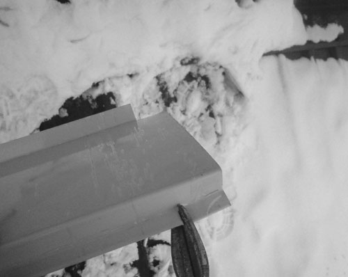 "подрезка отлива"