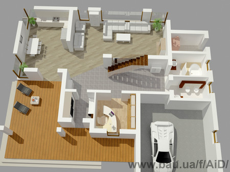 Дизайн интерьера и экстерьера