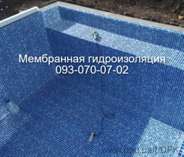 Монтаж пленки (лайнер) для бассейнов, прудов и водоемов &mdash; ДнепРоКровля
