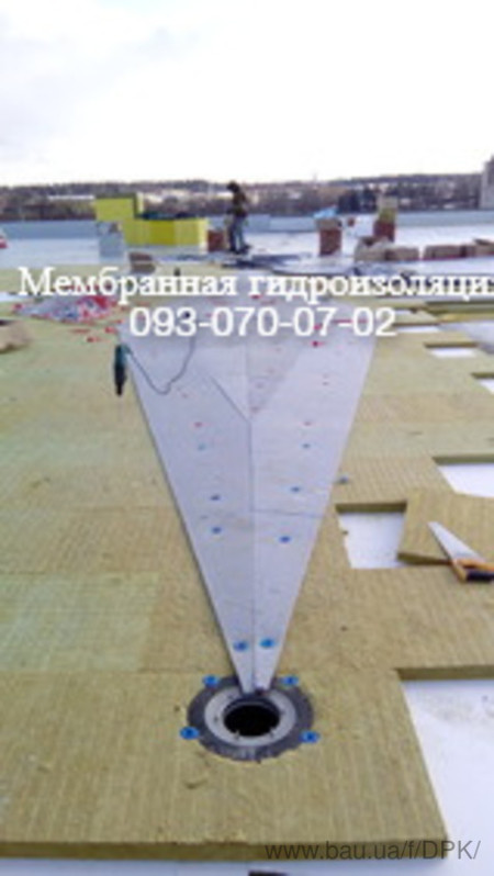 Мембранная гидроизоляция кровли