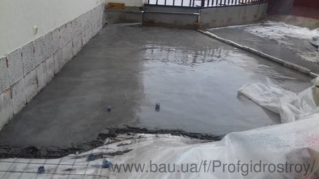 Гидроизоляция терассы