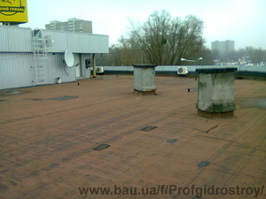 Гидроизоляция кровли &mdash; ПрофГидроСтрой