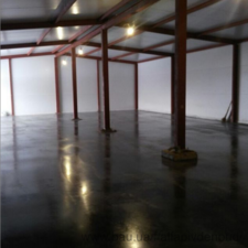 Промышленный бетонный пол с топпингом &mdash; Строительная компания АльфаПівденьБуд