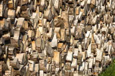 Дрова твердых пород, колотые, кругляк