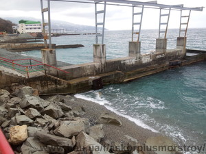 Ремонт буны Черноморье Ливадия &mdash; Аскор плюс