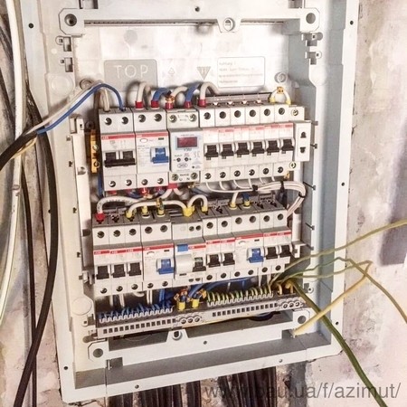 Щит автоматических выключателей квартиры