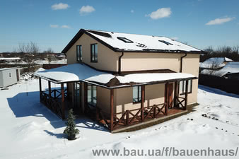Зимове будівництво будинку із СІП панелей. &mdash; Бауен Хаус