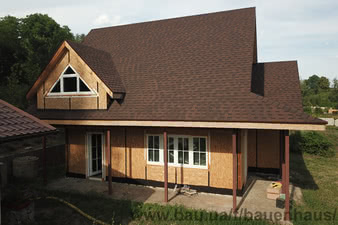 Побудований будинок із СІП панелей в Київській області. &mdash; Бауен Хаус