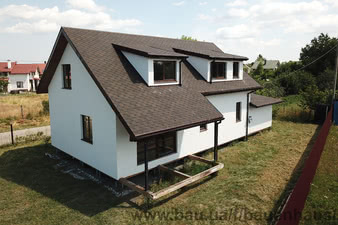 Побудований будинок із СІП панелей у Львові. &mdash; Бауен Хаус