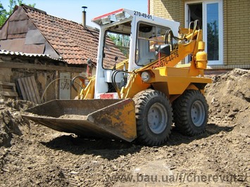 Услуги минипогрузчика фронтального в запорожье