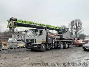 Услуги автокрана 25т &mdash; Юг Сервис