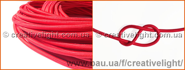 Провод цветной в текстильной (тканевой) оплетке — CREATIVE LIGHT Провод цветной в текстильной (тканевой) оплетке — CREATIVE LIGHT
