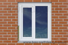 Нащельник пластиковый ПВХ жесткий Rehau