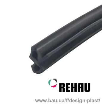 Уплотнительная резина стеклопакета REHAU Рехау EPDM черная (Оригинал) Уплотнительная резина стеклопакета REHAU Рехау EPDM черная (Оригинал)