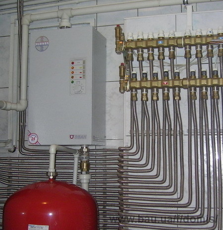 Труба гофрированная для монтажа водопровода отопления газа