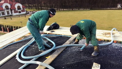 тплоізоляція целюлозною ватою "ЮНІЗОЛ" &mdash; Драйбуд