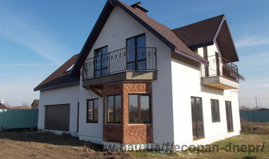 Загородный дом из сип-панелей – 158,3 м2 &mdash; Экопан