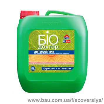 Антисептическая грунтовка для дерева Биодоктор ИР-011 (Ирком), 5 л