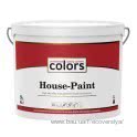 Colors House-Paint - универсальная шелковисто-матовая краска, База А, 9 л