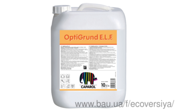 Грунтовка гидрофобная OptiSilan TiefGrund E.L.F., 10 л (Капарол)