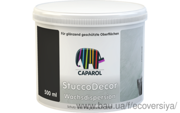 Capadecor StuccoDecor Wachsdispersion - воск защитный 0,5 л