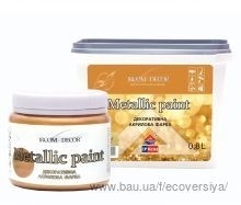 Metal Paint серебро - декоративная краска 0,8 л