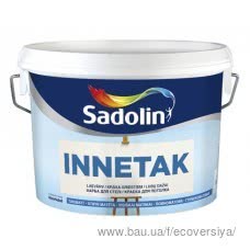 Innetak - белоснежная краска для потолка 10 л (Садолин)