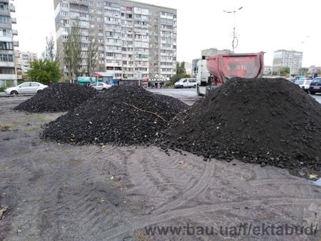 Дробленный асфальт фракции 0-80мм