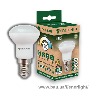 Светодиодная лампа ENERLIGHT R39 4Вт 3000K E14