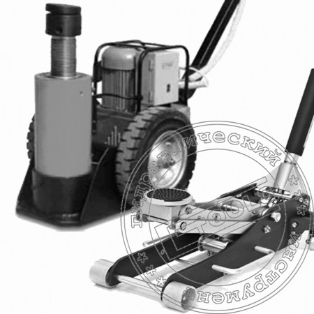 подкатной домкрат