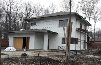 Строительство жилого дома в пос. Песочин &mdash; ЕвроДом