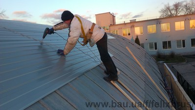 Кровля ангара &mdash; Феликс-Брус