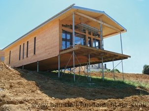 Фундамент на склоне — Ваши винтовые сваи Фундамент на склоне — Ваши винтовые сваи