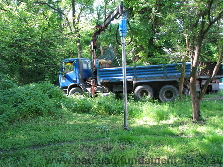 Услуги гидробура, ямобура