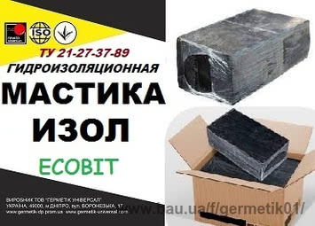 Мастика ИЗОЛ Ecobit ТУ 21 -27-37-89