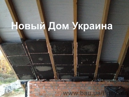 Утепление пеностеклом крыши (мансарды)