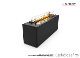 Напольный биокамин Render — Gloss Fire Напольный биокамин Render — Gloss Fire