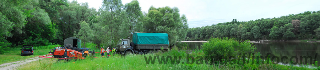 Прокол довжиною 320м під дном ріки Десна &mdash; Інфоком