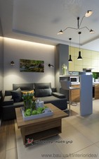 Дизайн квартиры-студии — Интерьер-идея (R) Дизайн квартиры-студии — Интерьер-идея (R)