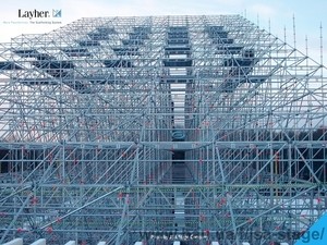 Структура горки из Layher Allround Scaffolding &mdash; JSA EUROPE