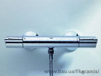смеситель для душа с термостатом Hansgrohe Ecostat хром
