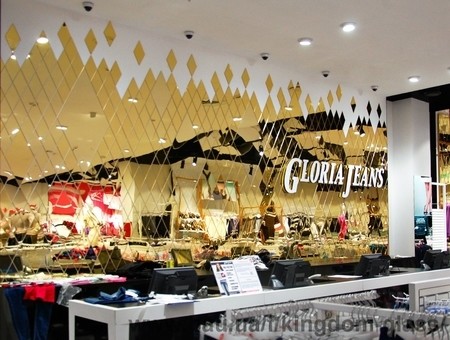 Панно из золотого зеркала собственного производства.