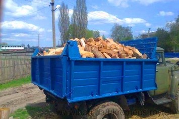 Дрова колотые твердых пород 12500 грн/Зил с доставкой по Кременчугу