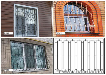 Решетки на окна, ограды – сварные и кованые дешево