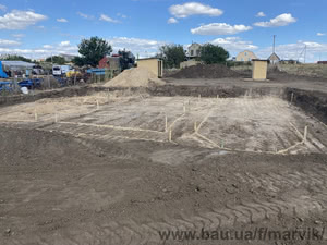 Заливка ленточного фундамента с подвалом — БК Марвик Заливка ленточного фундамента с подвалом — БК Марвик