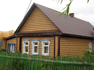 Металлический сайдинг Блок-Хаус "Бревно" &mdash; Василенко Т.И.