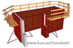 Стеновая опалубка Модостр от производителя