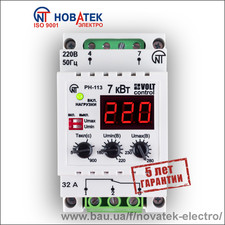 Однофазное реле напряжения РН-113 &mdash; Новатек-Электро