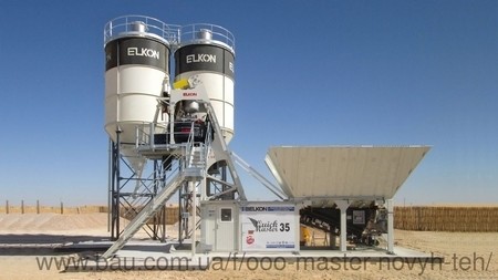 Компактные бетонные заводы серии ELKOMIX Quick Master